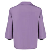 KPop Demon Hunters (2025) Romance Saja Purple Shirt Necklace Outfits Cosplay Costume